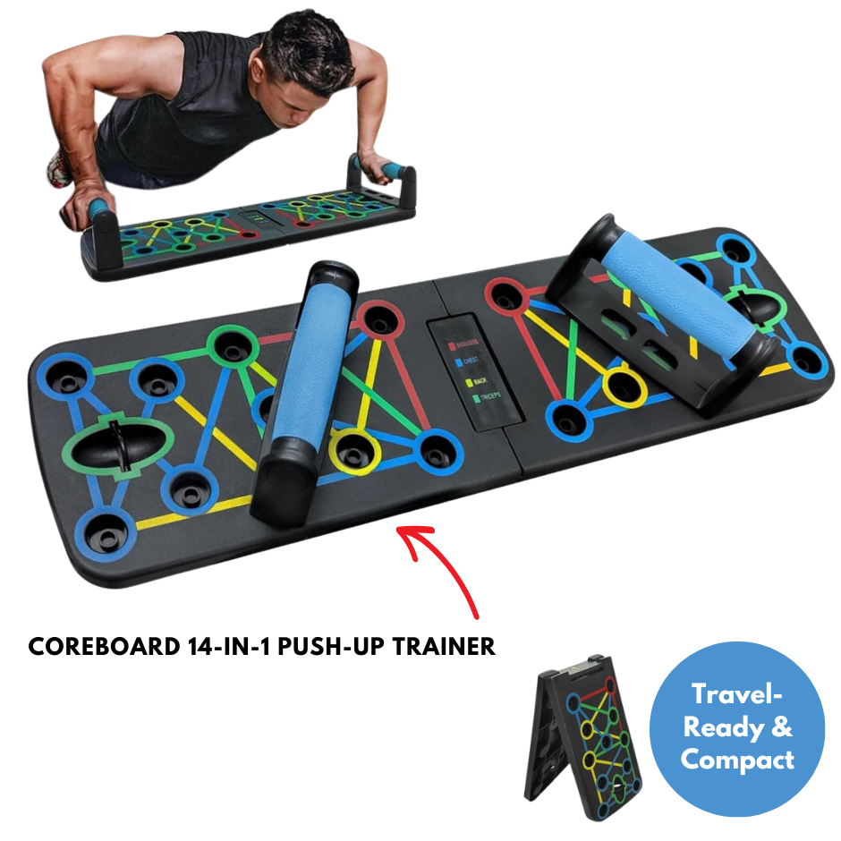 CoreBoard 14-in-1 Push-Up Trainer