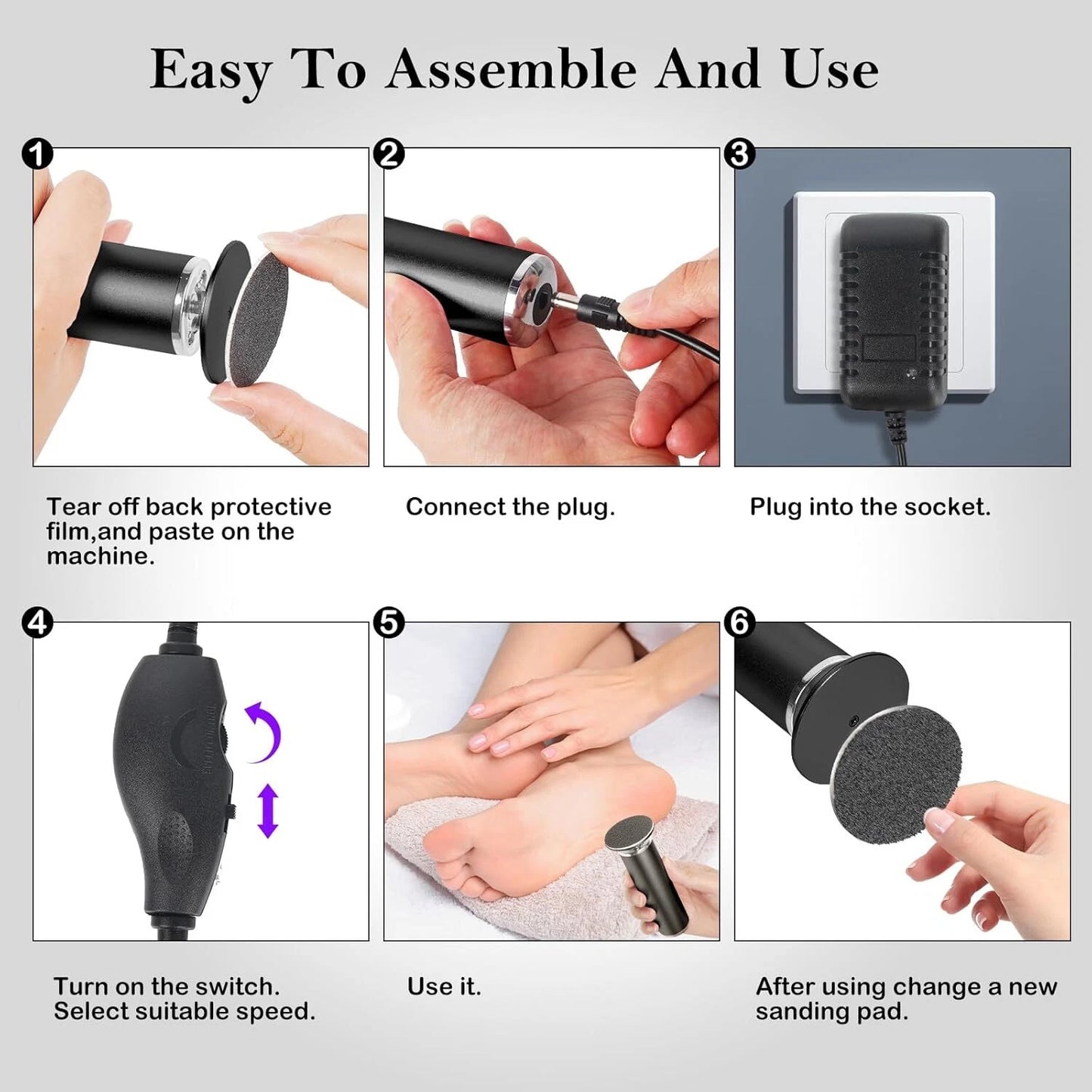 SmoothStep Callus Remover